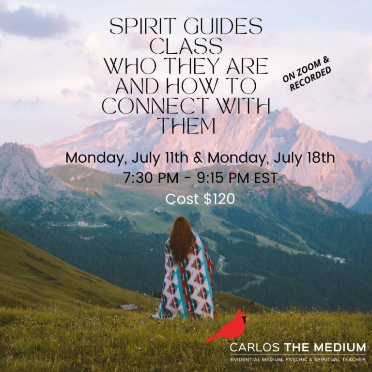 Spirit Guides Online Class: Who They Are and How To Connect With Them